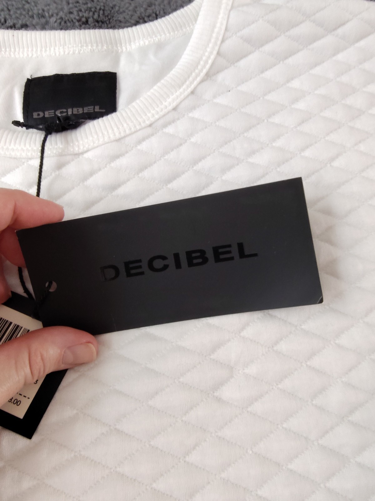 Decibel Men's White Quilted Drop Cut Pullover Short Sleeve Shirt Size XXL ST45 gallery