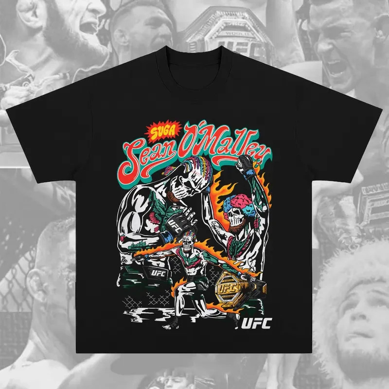 Suga Sean O'Malley UFC Crew Neck T-Shirt, ufc mama graphic t-shirt gallery