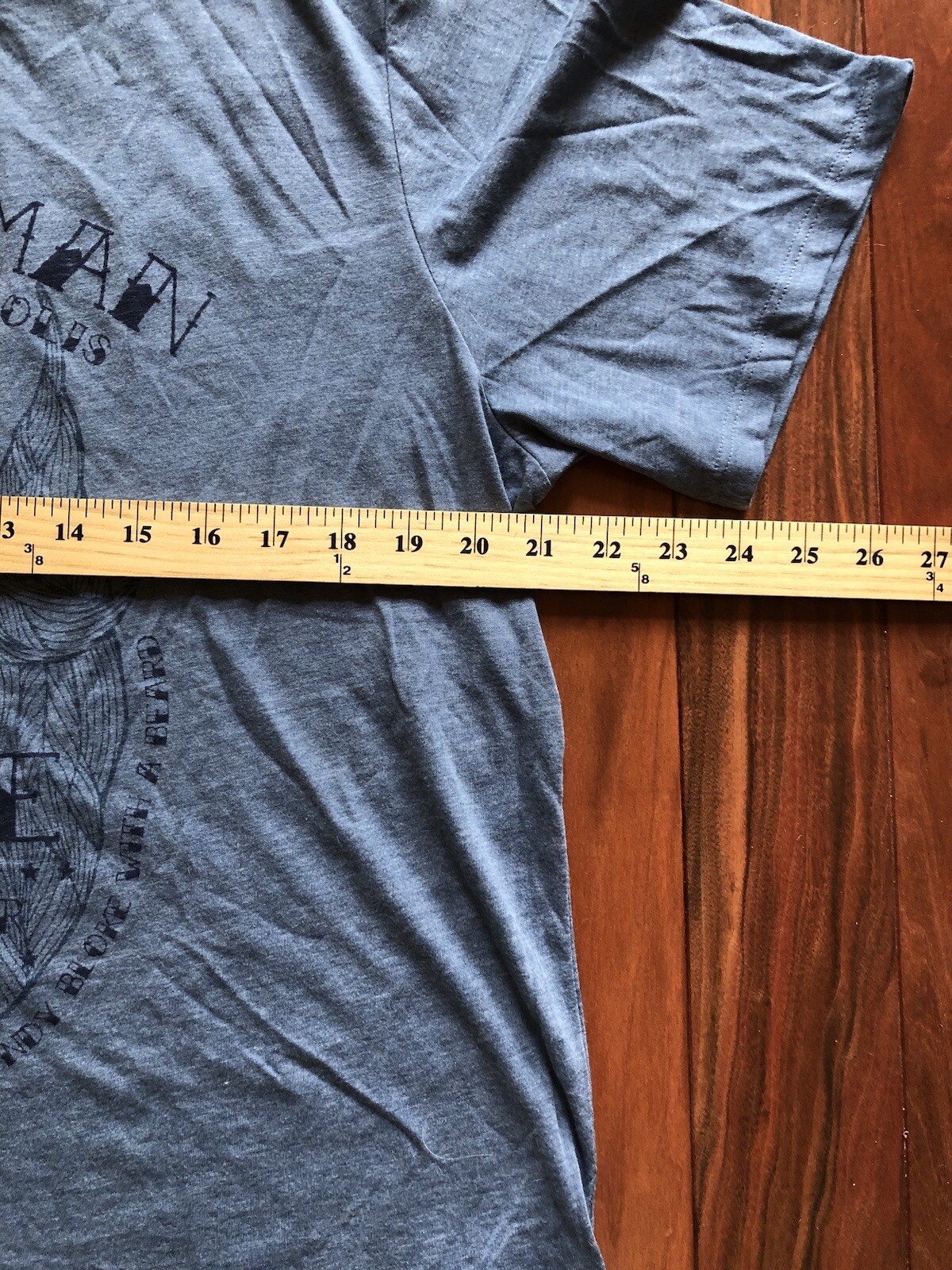 Nwt $65 TED BAKER LONDON ~ Urban Woodsman ~ t-shirt men's sz 7 beard FREE SHIP gallery
