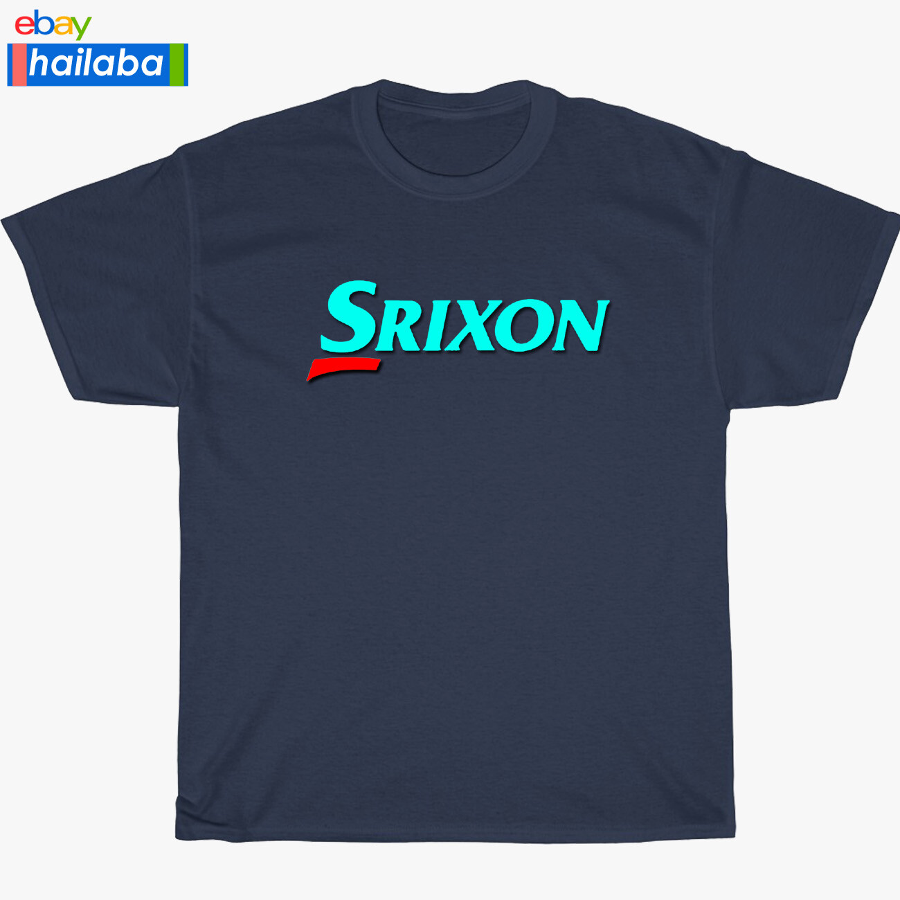 New Srixon Balls Logo Black/Navy/Sport Grey/White Men's T-Shirt S-5XL gallery