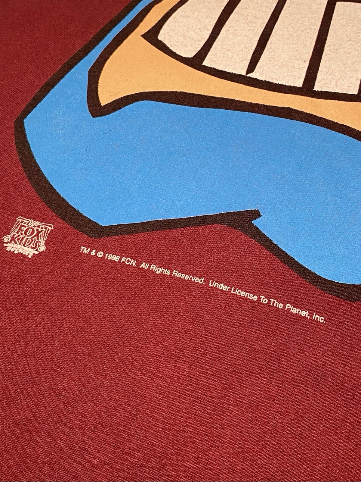 Vintage 1996 The Tick Big Face Red T Shirt Single Stitch Size Large gallery