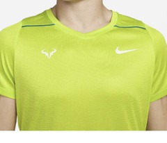 Men’s M- Nike Rafa NADAL Challenger Crew – Atomic Green – DD8547-321