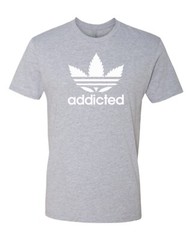 Addicted Custom Cotton Crew Neck Unisex T-Shirt New Good Quality Free Shipping!