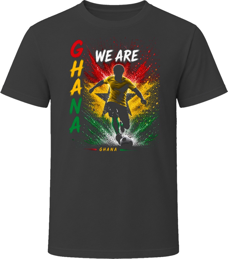 Ghana Soccer 2026 National Fan T Shirt