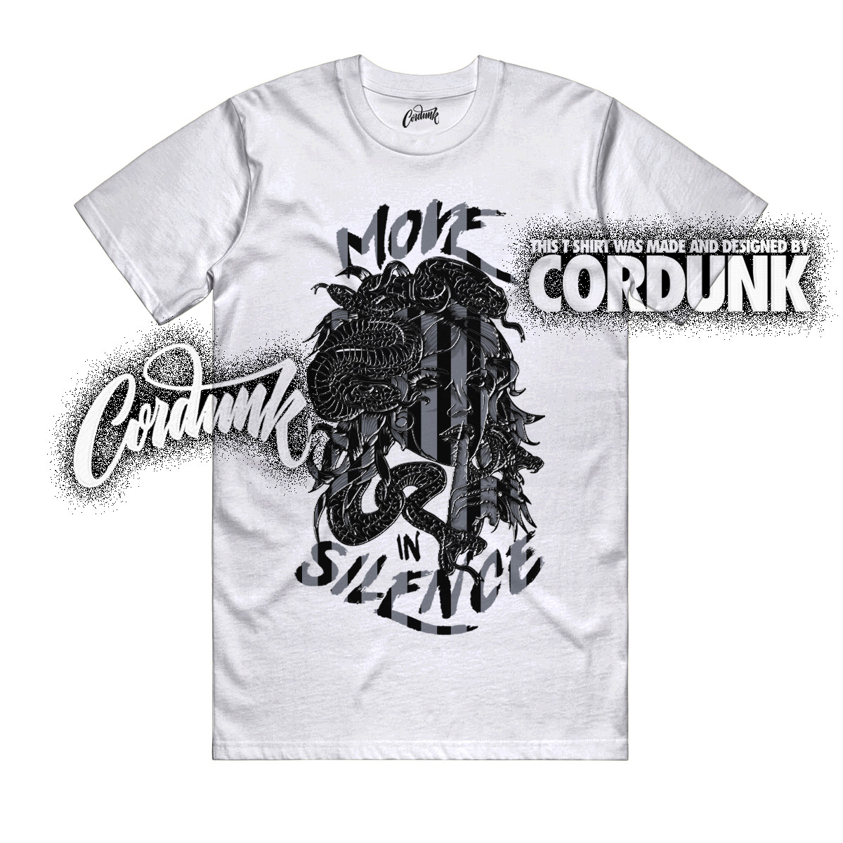 10 OG Steel White Black Light Steel Grey T Shirt Match MIS