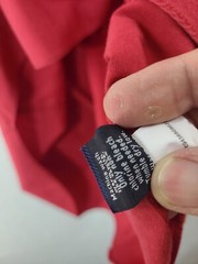 Croft & Barrow Mens Large Red Long Sleeve Button Up Shirt