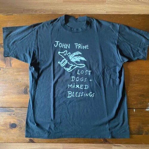 John_Prine Black Short Sleeve Cotton T-shirt Unisex S-5XL KK1713 gallery