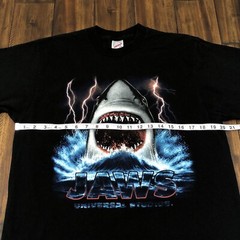 Vintage Jaws No Wimps Horror Universal Studios Theme Park Size Large T Shirt