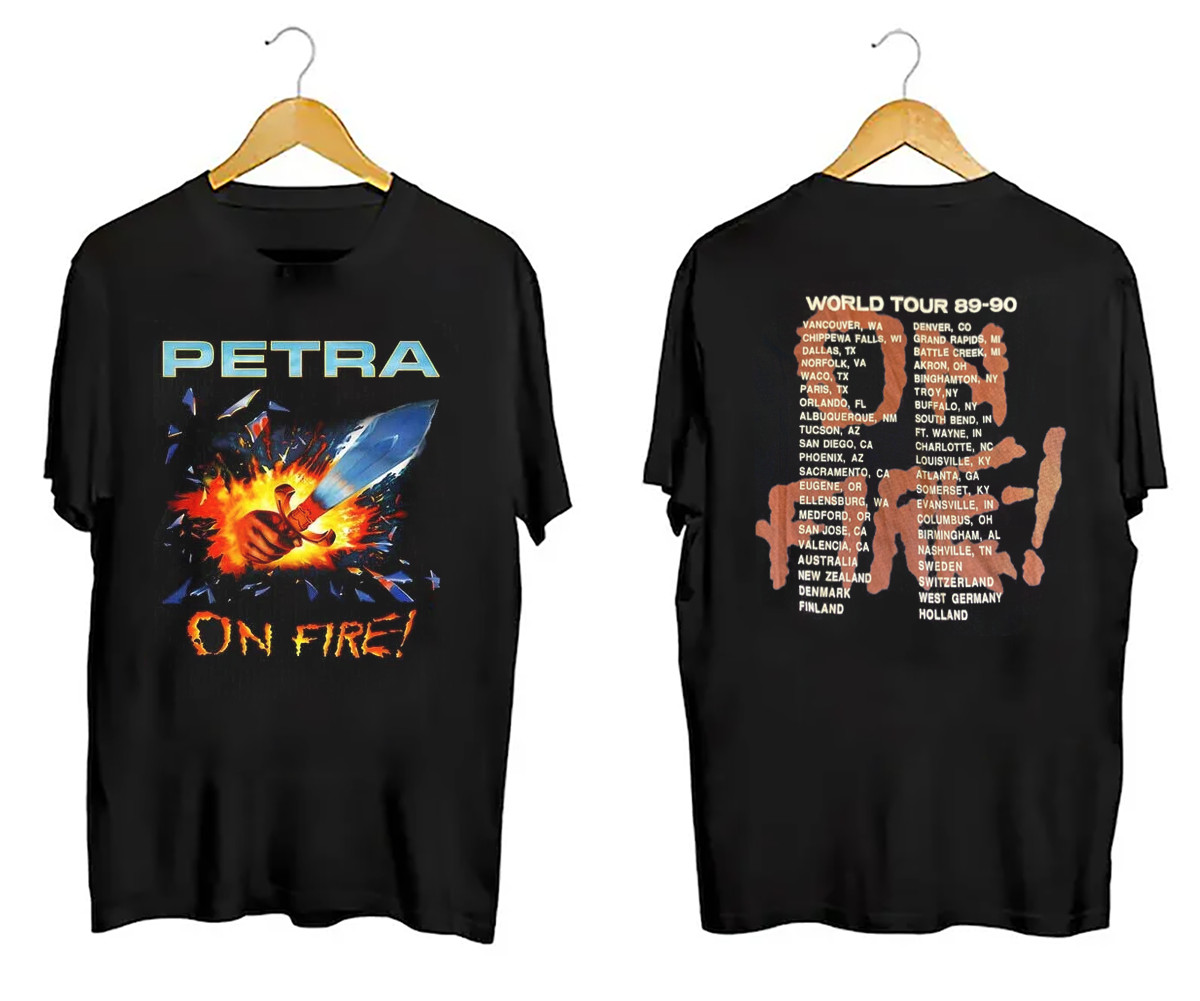 On Fire Tour Petra Band Doubled Size Unisex T-Shirt All Size U034 gallery