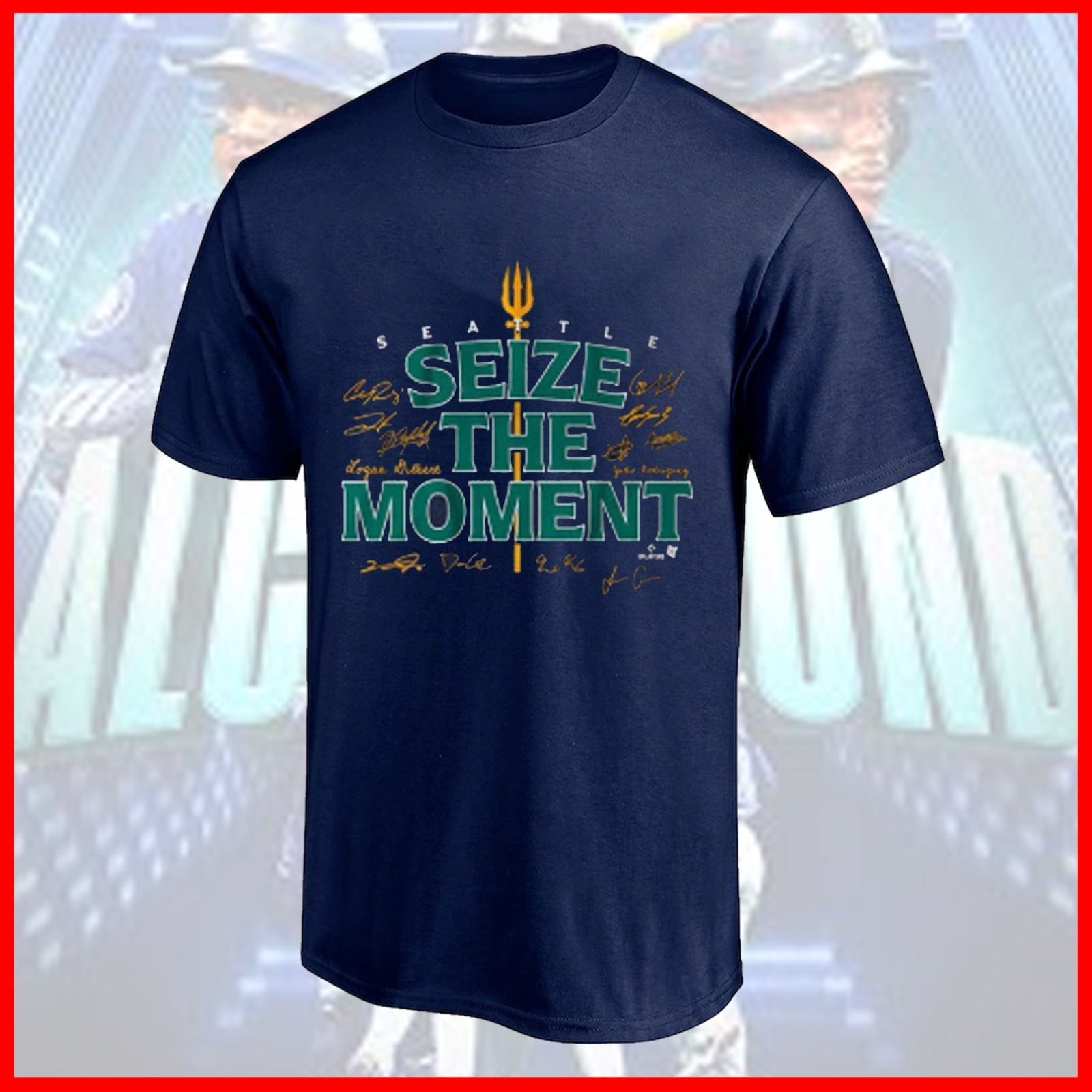SALE 30%!!! Seattle Mariners 2025 AL West Division Champions All Size S-5XL gallery