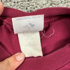 Dirty Dicks Crab Shack Shirt Mens Medium Red Blue Dont Know Dick THRASHED FLAW