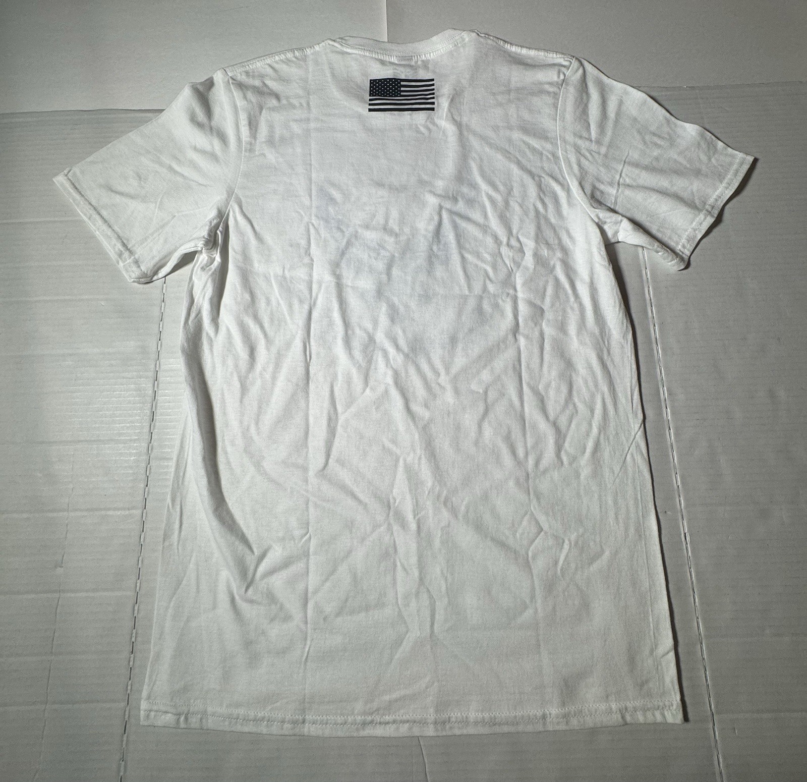 NWT Defect Last Photo U.S. Air Force Rapid Dominance T Shirt White Blue Men Sz S gallery