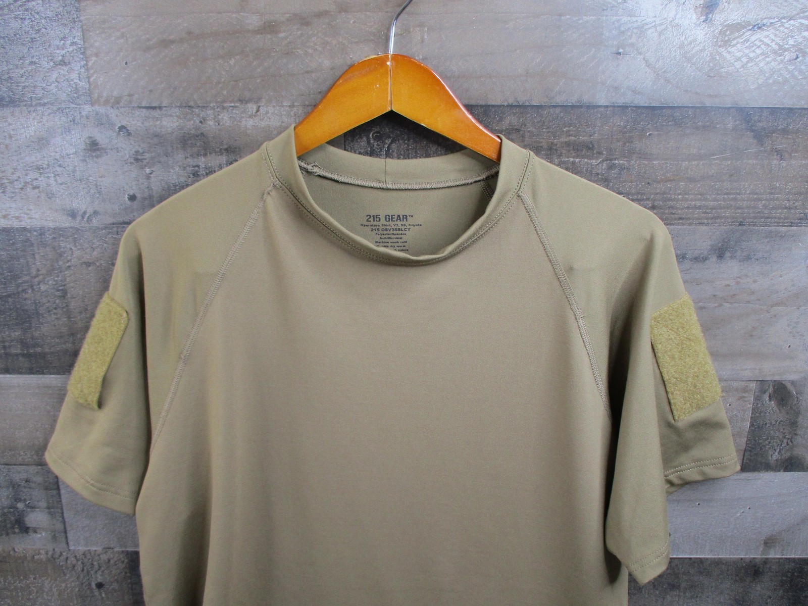 215 Gear Operators Shirt Mens Large Coyote V2 Loop Sleeves Tactical Military gallery