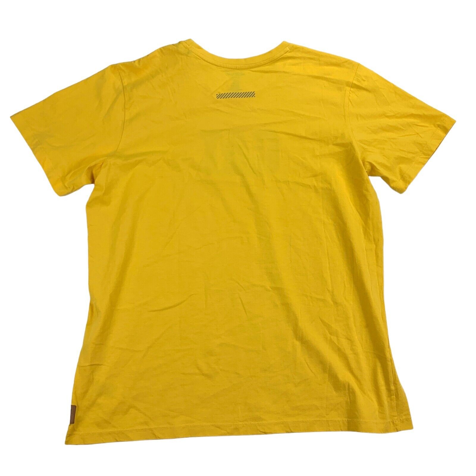 Caterpillar Mens Diamond Plate CAT Logo Graphic Short Sleeve T-Shirt Yellow XL gallery