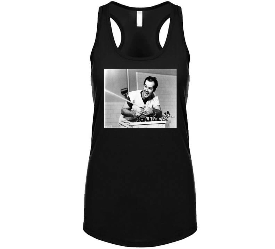 One Flew Over The Cuckoo's Nest Mcmurphy Ratched 70s Cult Classic Movie T S gallery