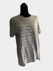 Company Eighty One Striped T-Shirt – High Rise Color, Size S, Short Sleeve