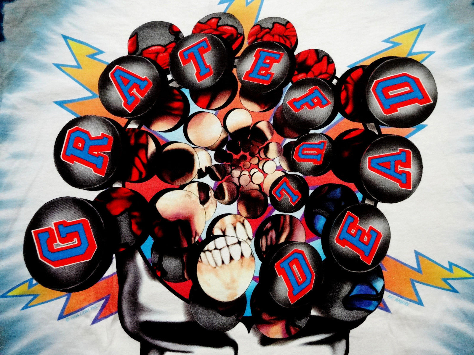 Grateful Dead Shirt T Shirt Vintage 1994 Hockey NHL '94 Puck Stick GD GDM XL New gallery