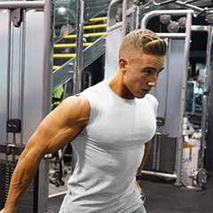 Men’s Compression Vest Shirts Slimming Tank Tops Abs Abdomen Chest Undershirt