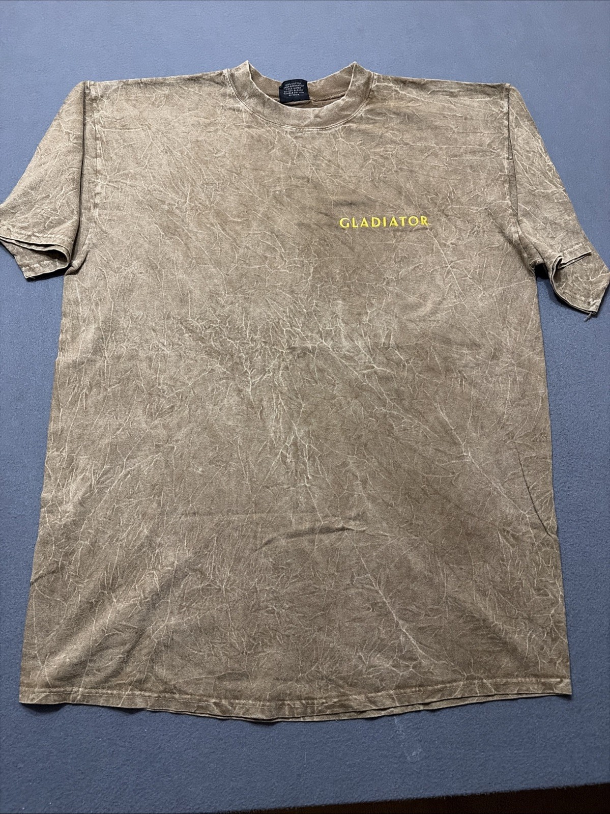 Vintage Y2K Gladiator Promo Copa Banana Tag Crewneck Acid Wash Men’s XL￼ gallery