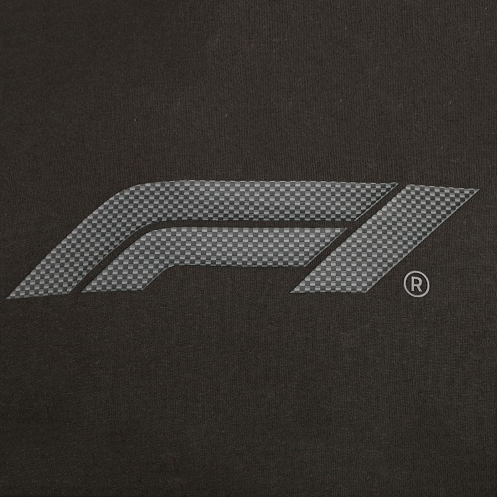 PUMA F1 Essentials Relaxed Crew Neck Short Sleeve T-Shirt Mens Black Casual Tops gallery