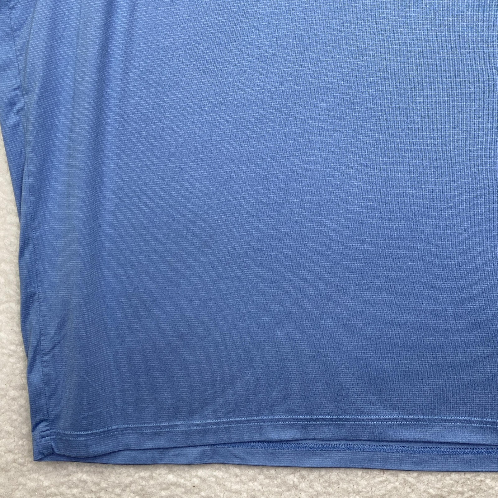 Speedo Shirt Mens 2XL Blue Tagless UV Protection Crew Neck Polyester Spandex gallery