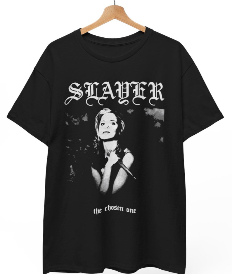 Slayer T-shirt, Buffy the vampire Slayer Shirt, BTVS / Metal Shirt, Unisex Tee gallery
