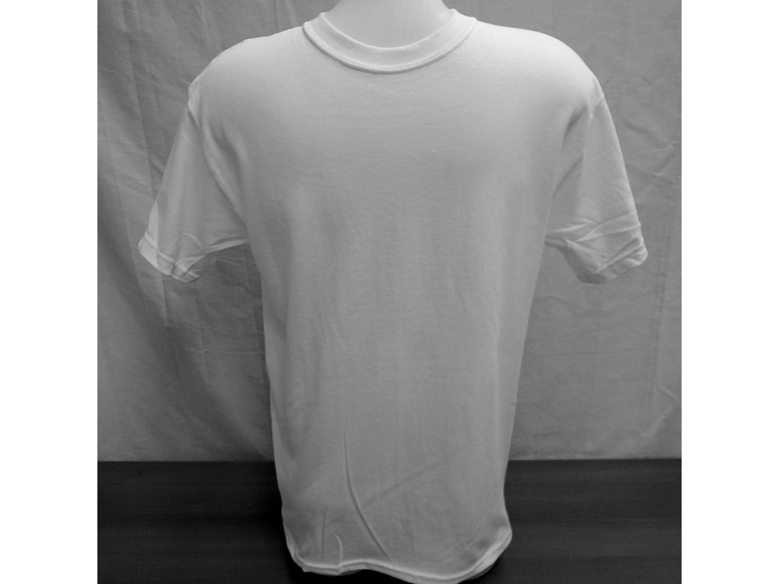 3 T-Shirts Gildan Men's 5.3 Oz White 100% Preshrunk Heavy Cotton G5000 M/L/Or XL gallery