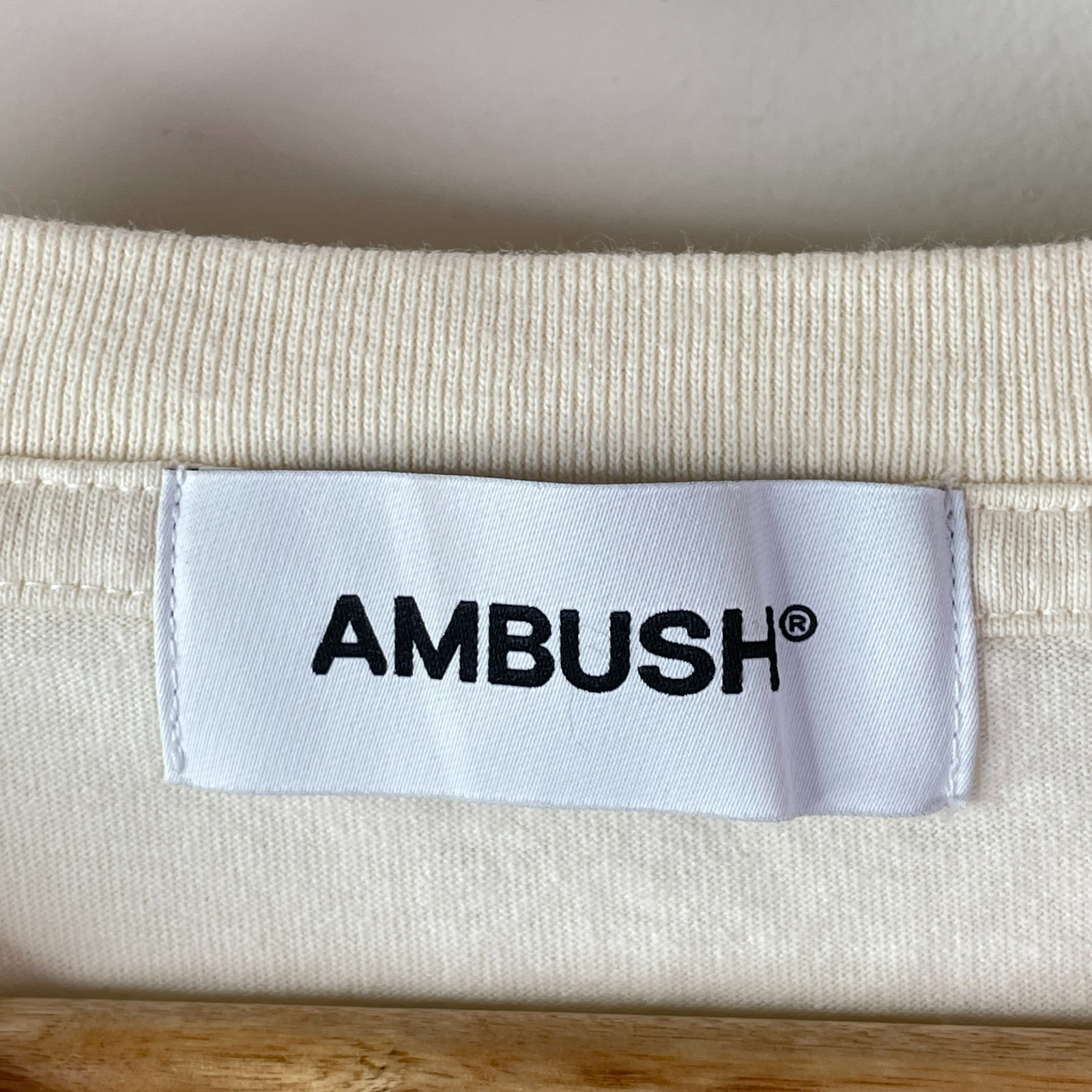 Ambush Shirt Mens Extra Large Yellow Logo Print Cotton Crew Neck Short Sleeve gallery