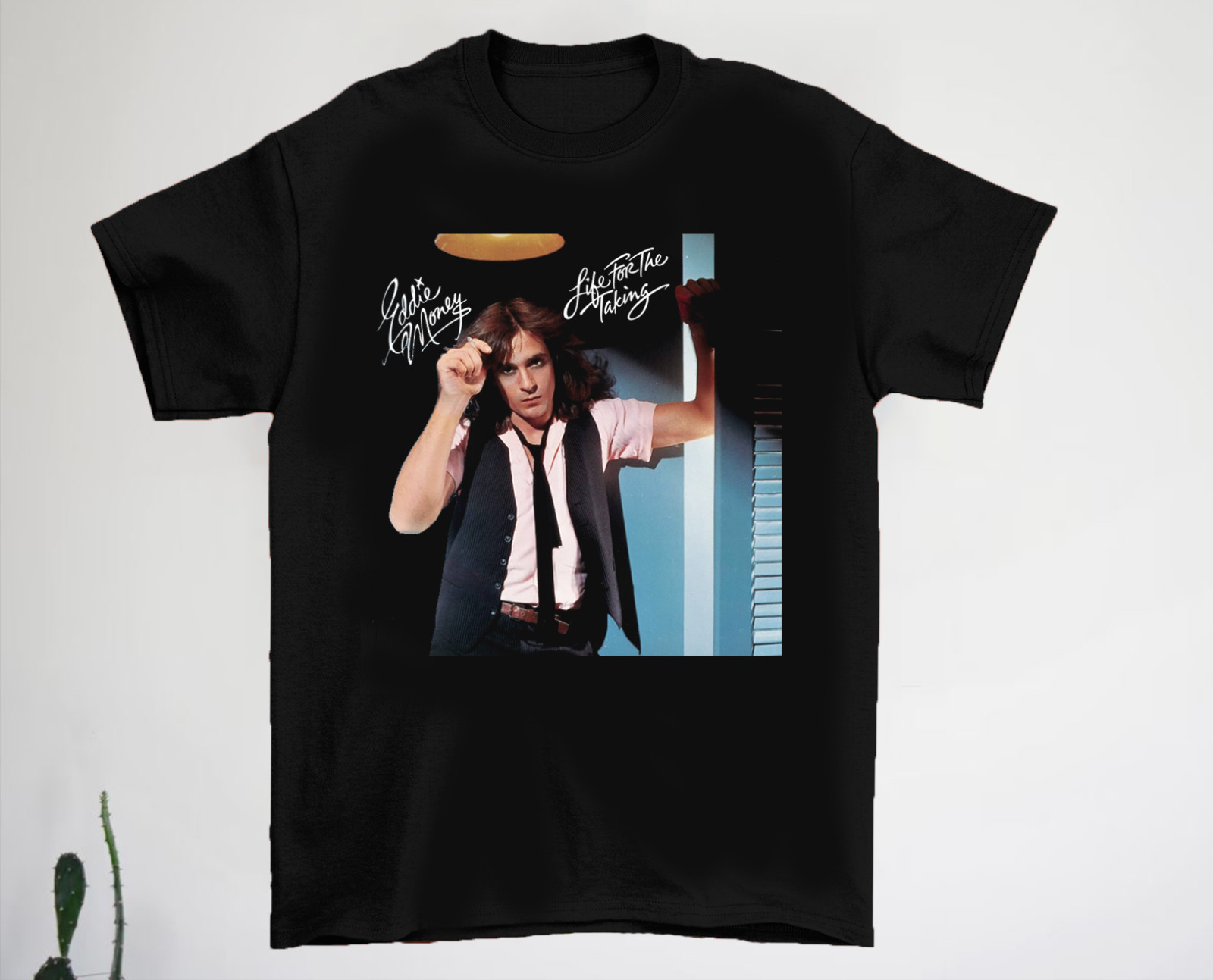 Eddie Money Life For The Taking Unisex Cotton T-Shirt ED224 gallery