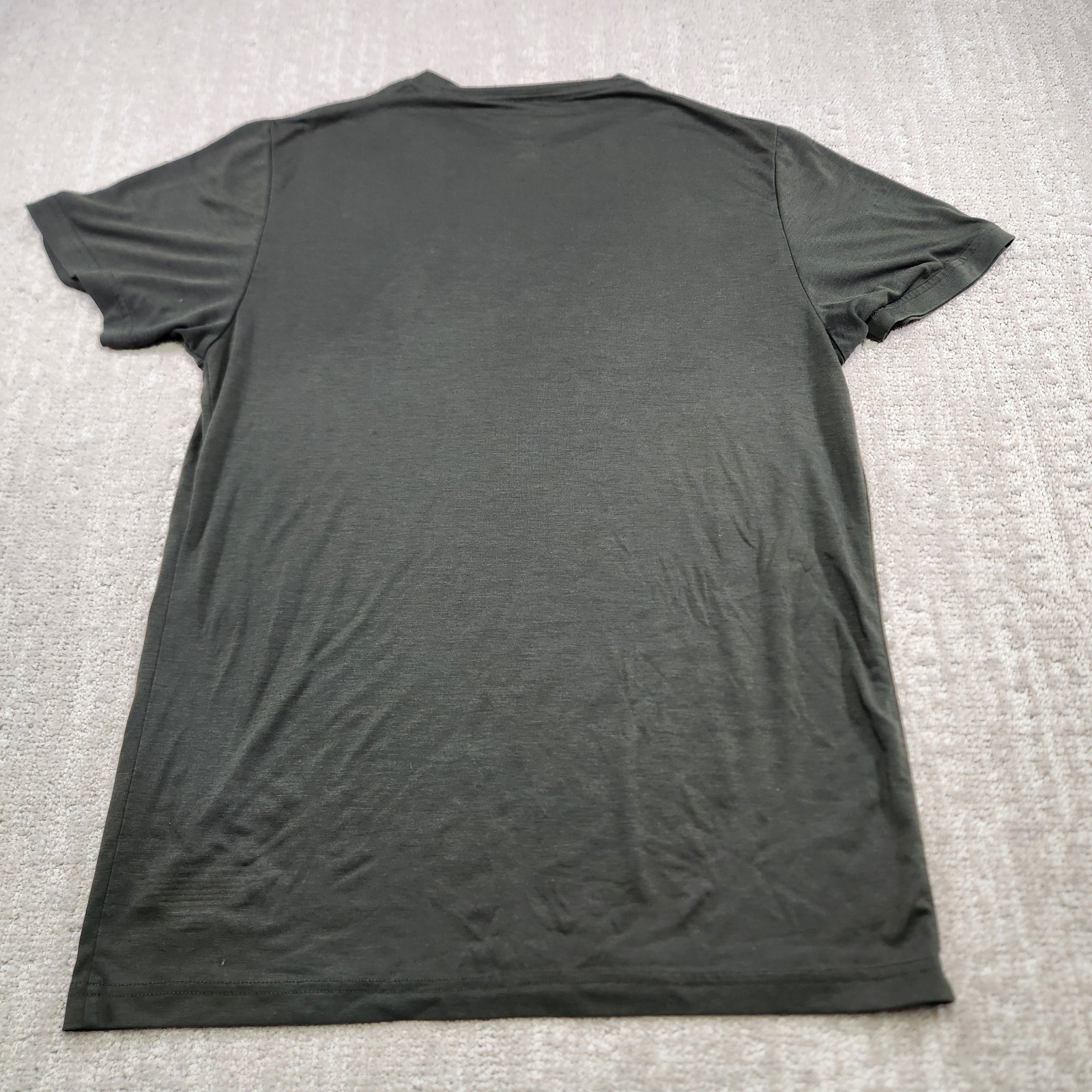 Bluffworks Shirt Men Small Threshold Crewneck Green Classic Stretch Quick dry gallery