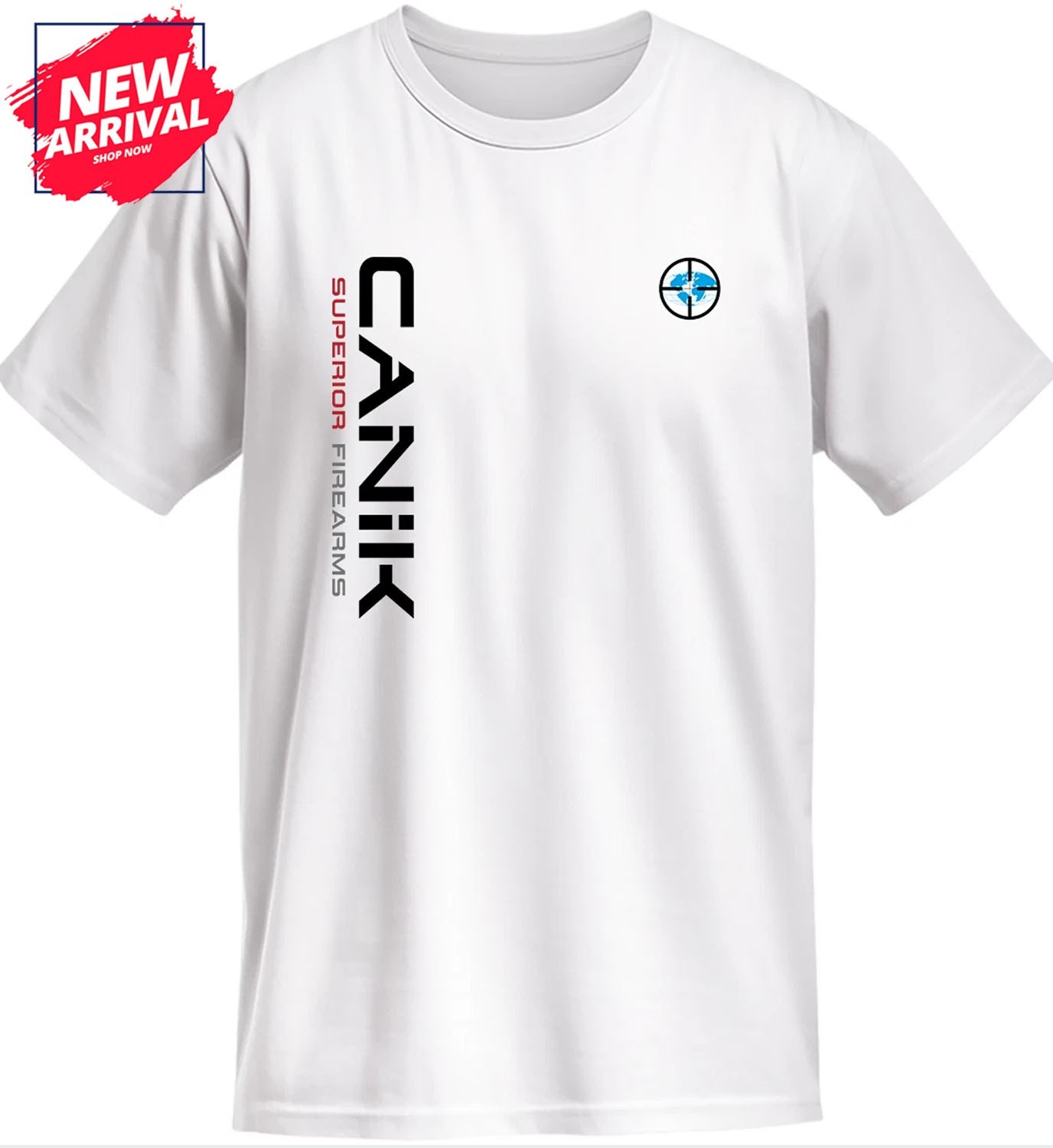 CANIK Superior Firearms Logo Heavy Cotton T-Shirt – USA Size