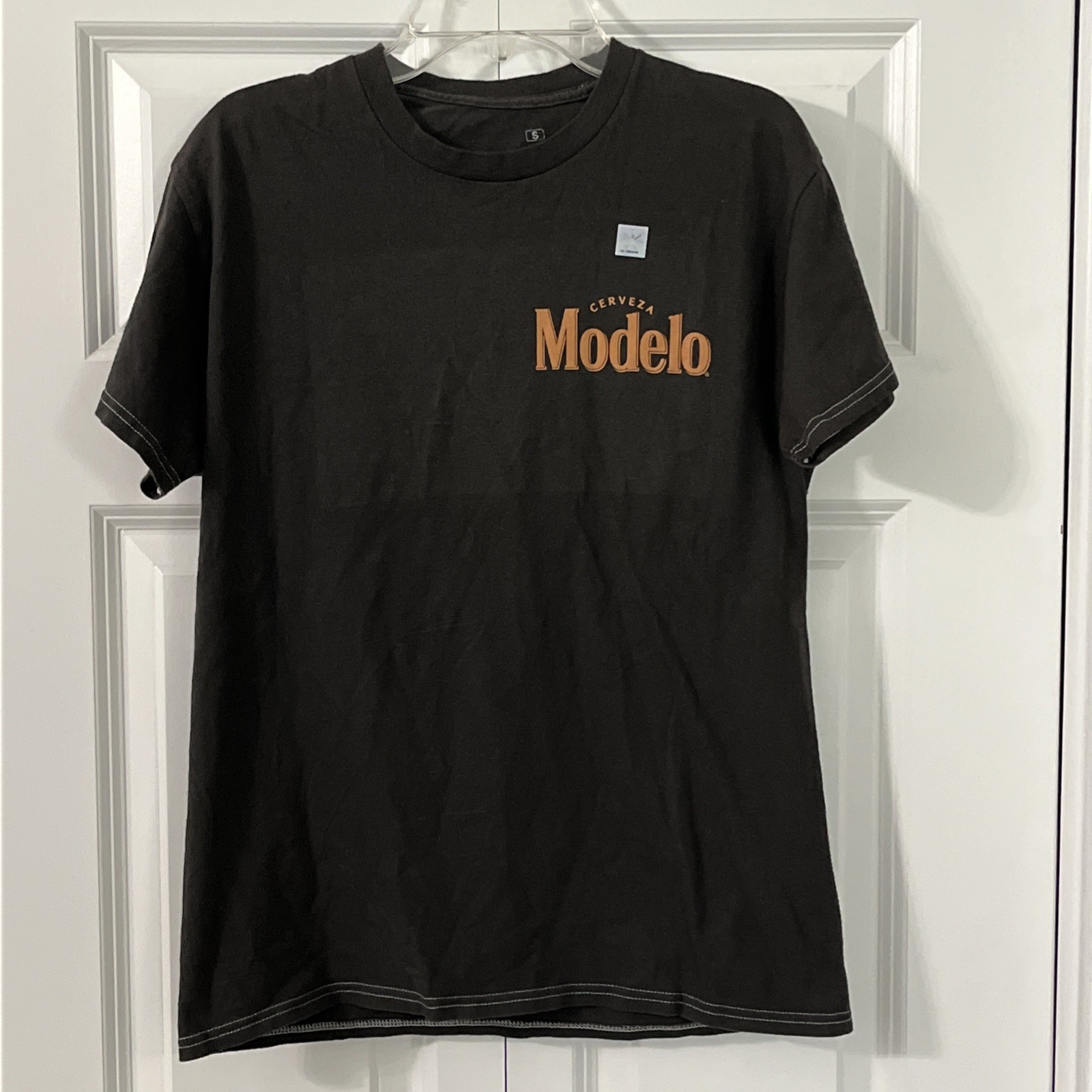 Cerveza Modelo Men's Shirt 100% Cotton Black Size Small New gallery