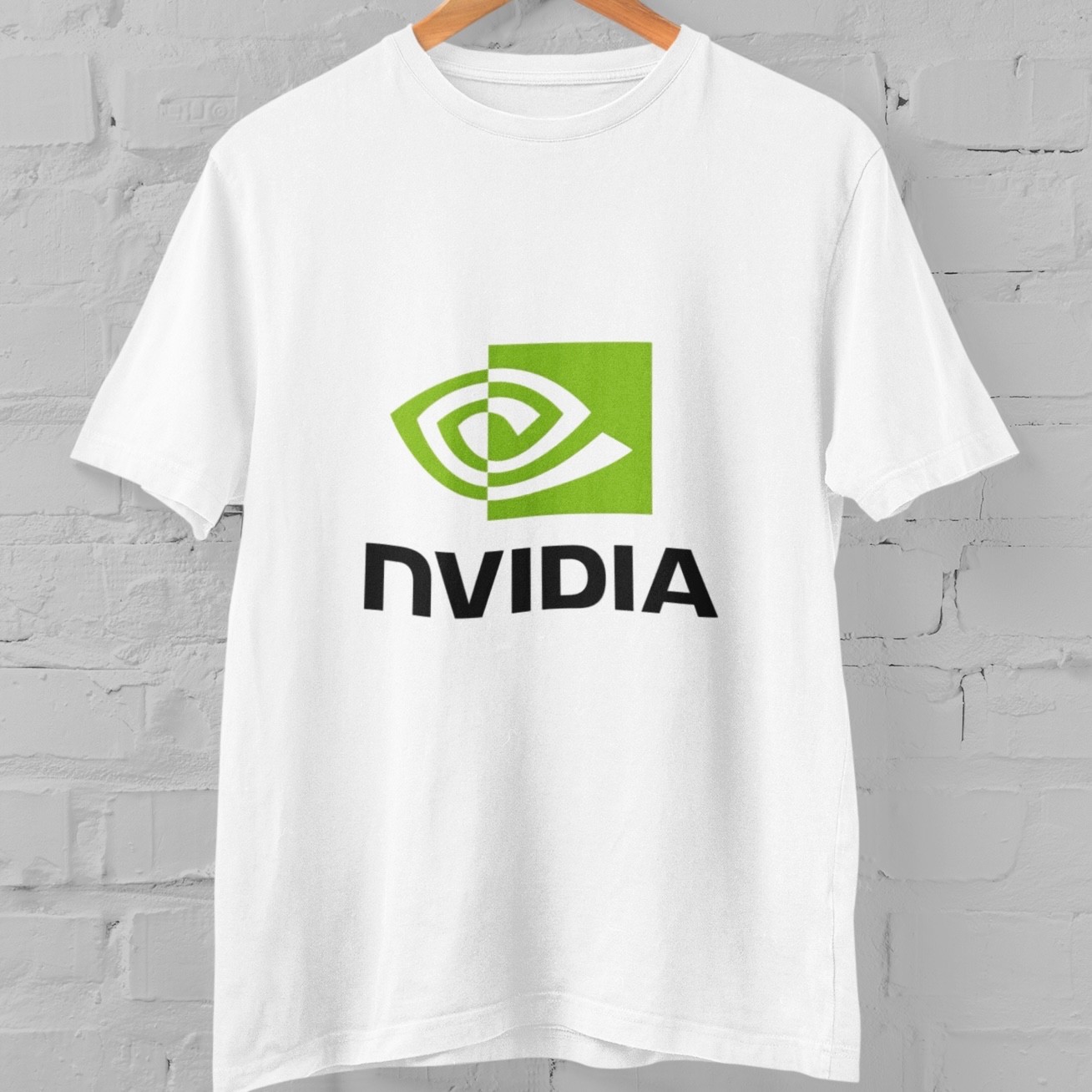 NVIDIA Logo T Shirt Unisex Graphic Tee Casual Short Sleeve Top Men Women gallery