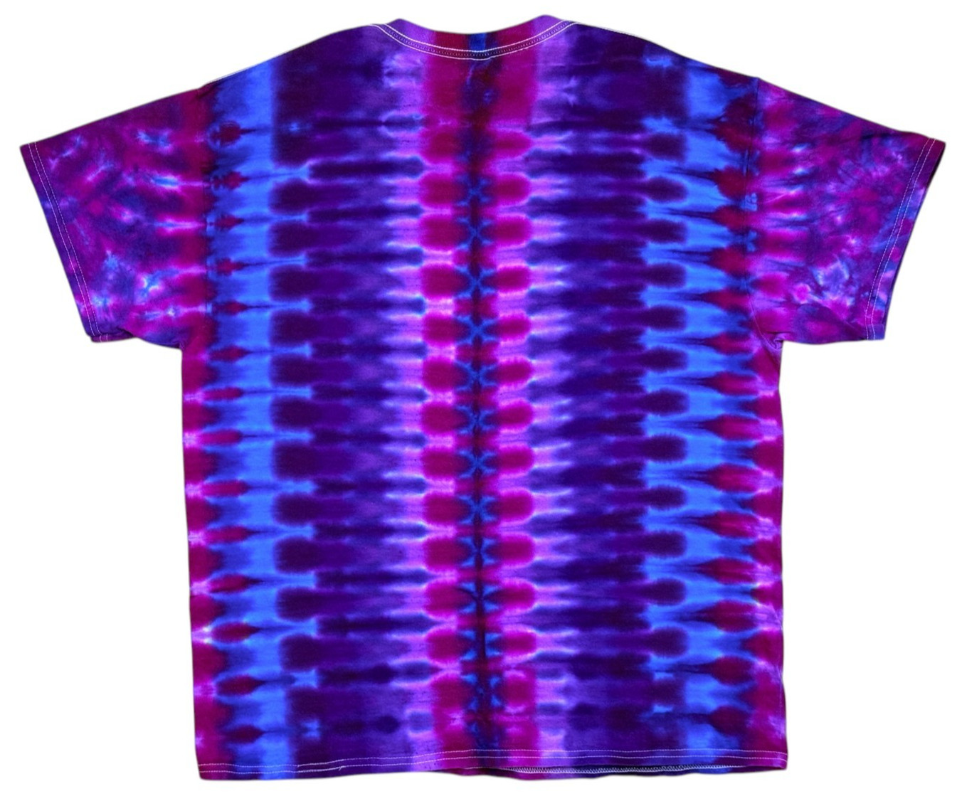 Tie Dye Shirt | Purple DNA Honeycomb | Handmade | Unisex | Tall | Women's gallery