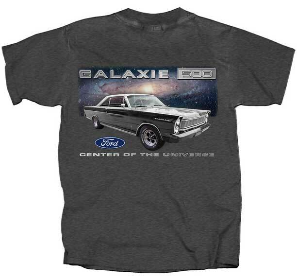 Ford Motor Company Galaxie 500 Galaxy Muscle Cars Automobiles T Shirt FMGXU-GY gallery