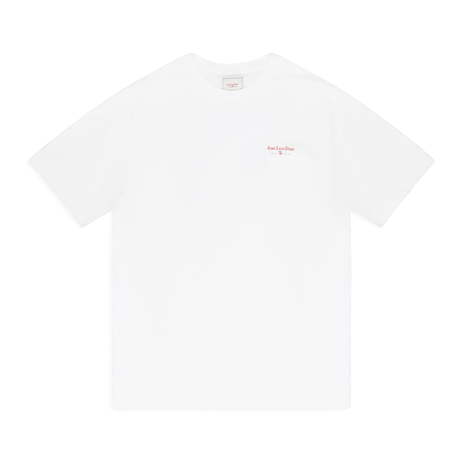 NWT AIME LEON DORE WHITE NEW BALANCE RAINIER ’82 T-SHIRT SIZE S $90