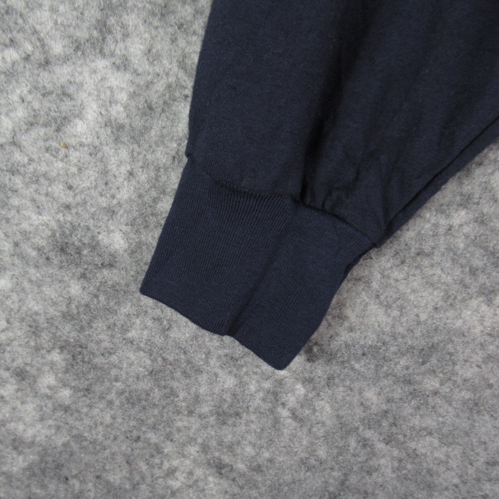 The Fighting Panda Shirt Mens Small Blue Long Sleeve T Shirt Pullover Cotton NWT gallery