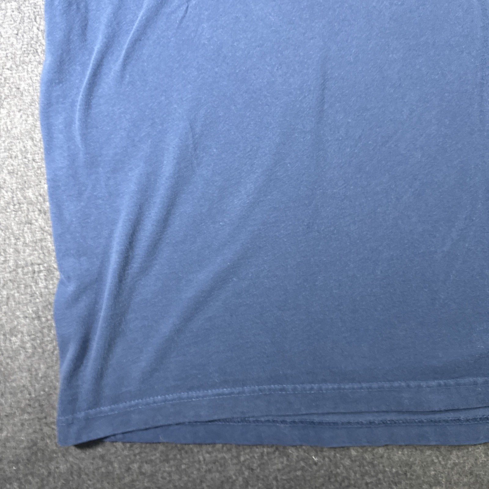 Genuine Dickies T-shirt Men 3XL Blue Solid 100% Cotton Work Utility Pocket gallery