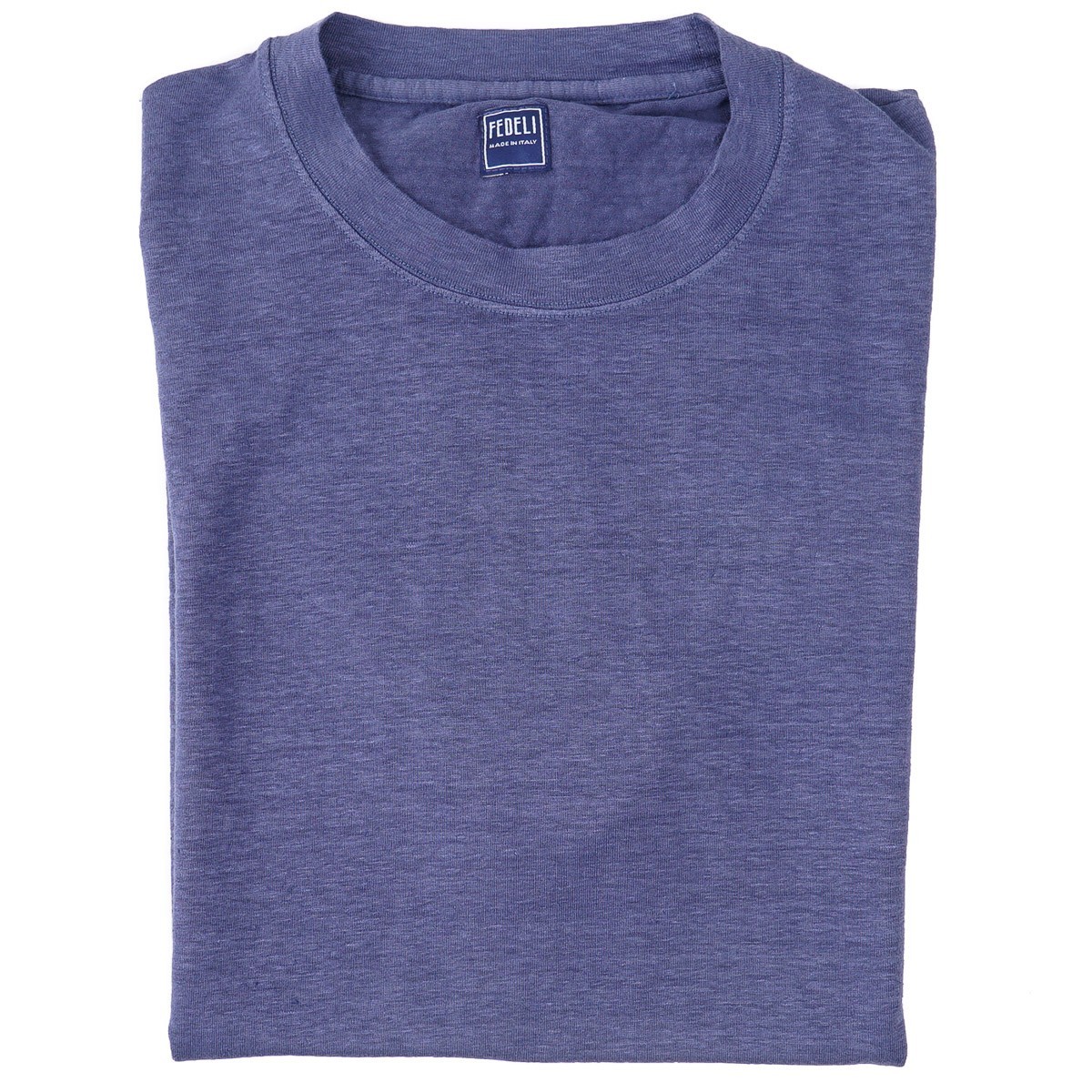 Fedeli Slim-Fit Night Blue Lightweight Stretch Linen T-Shirt XXL (Eu 56) NWT Tee gallery