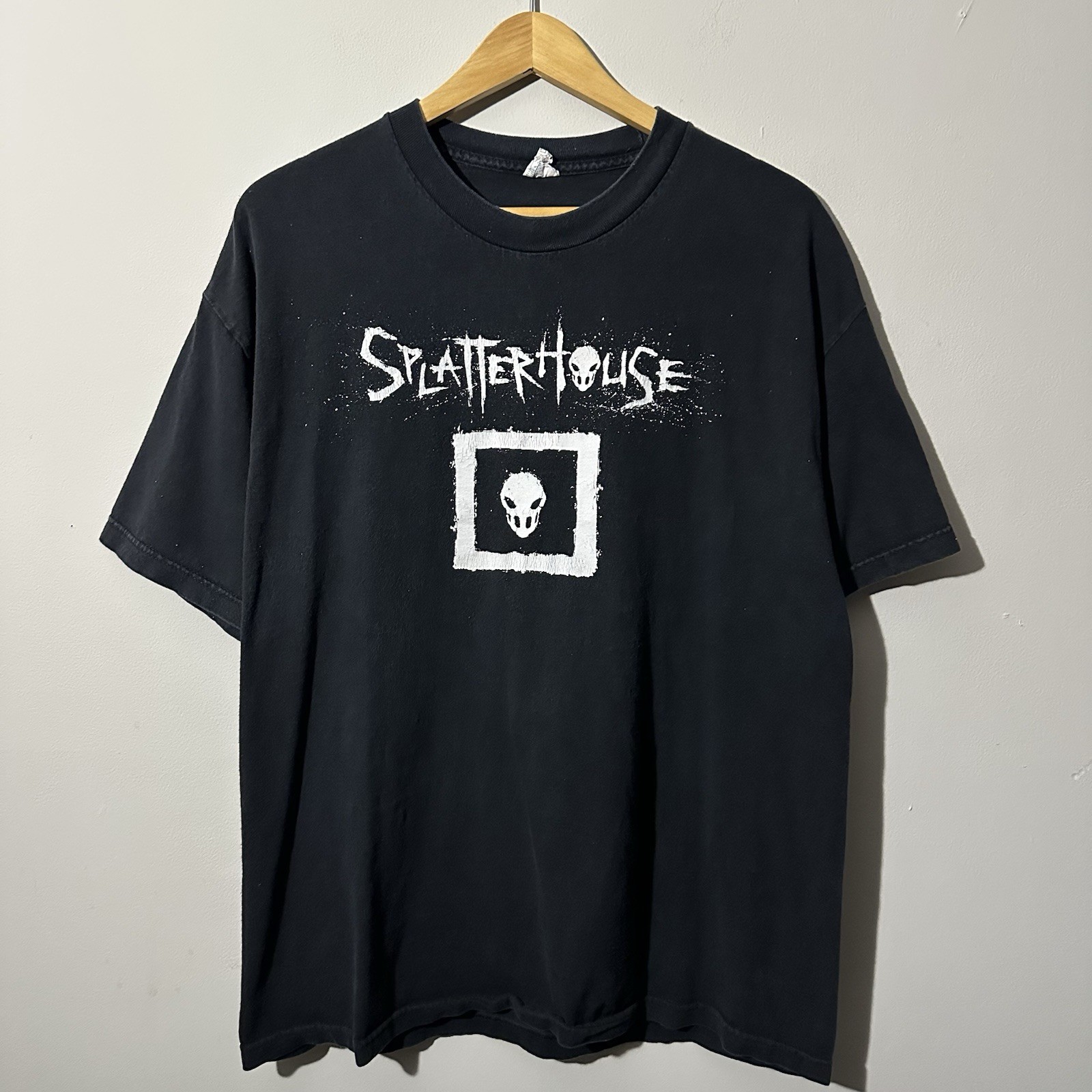 Vintage Y2K Splatterhouse T Shirt Size XL 2010 Horror Video Game Promo Namco gallery