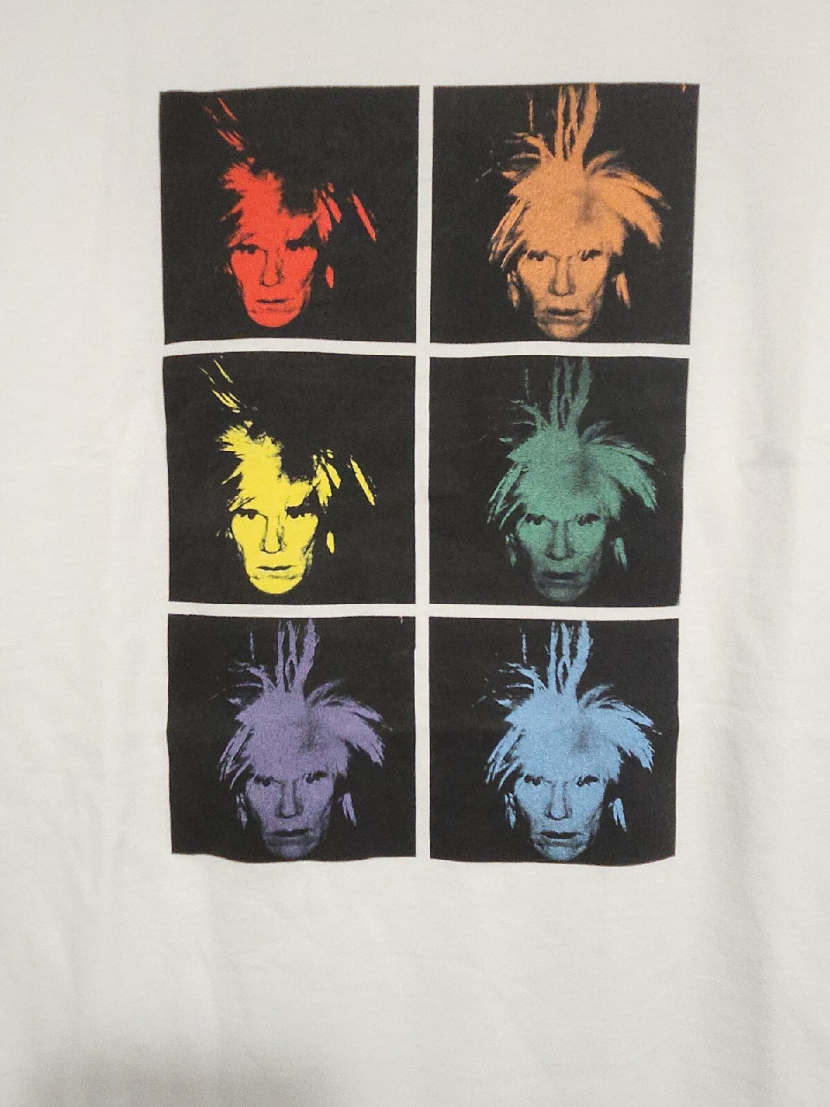New Andy Warhol Pop Art "If Everyone is not a Beauty..."Quote Mens Medium Tee gallery