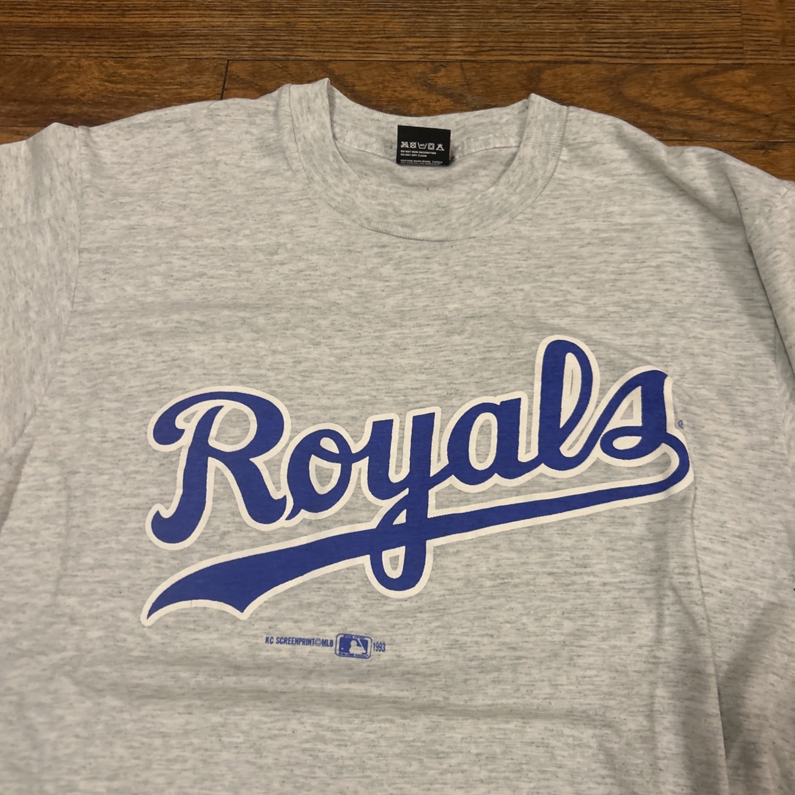 Kansas City Royals Baseball Shirt Single Stitch USA Made Vintage 90’s Size Large gallery