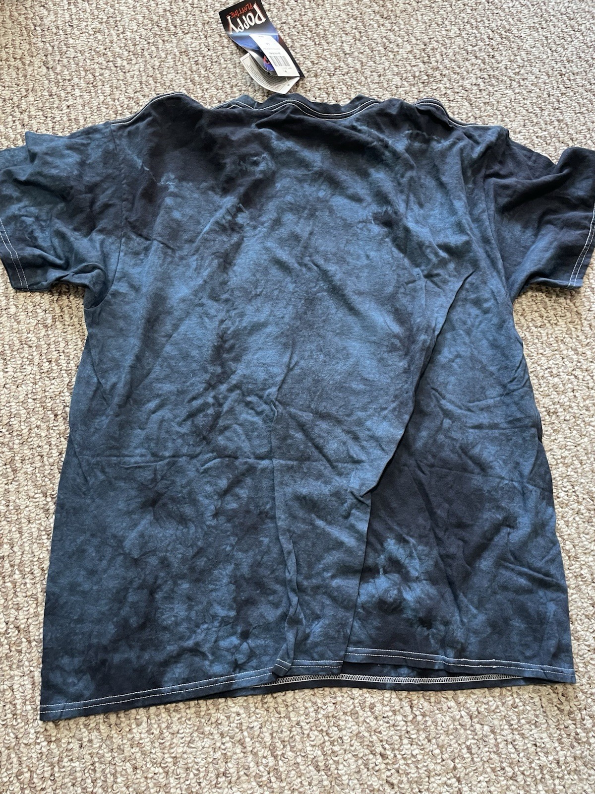 Poppy Playtime Mens Huggy Wuggy Face Blue Shirt New L gallery