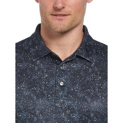 Ben Hogan Performance Men’s Confetti Print Short Sleeve Golf Polo T-Shirts: L