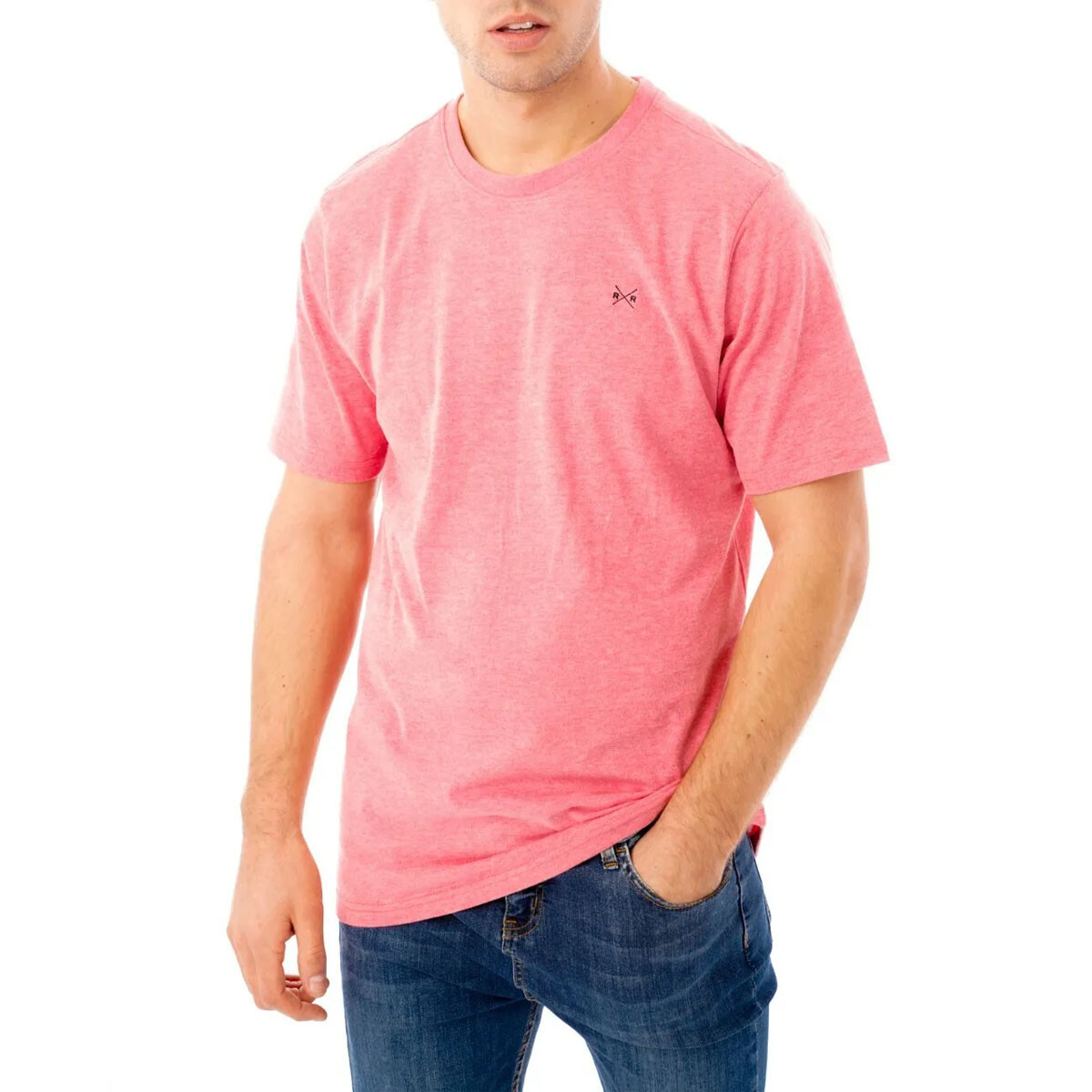 Mens T-shirt Short Sleeve Shirt Crew Neck Plain Casual Top Tee Size S-XXL gallery