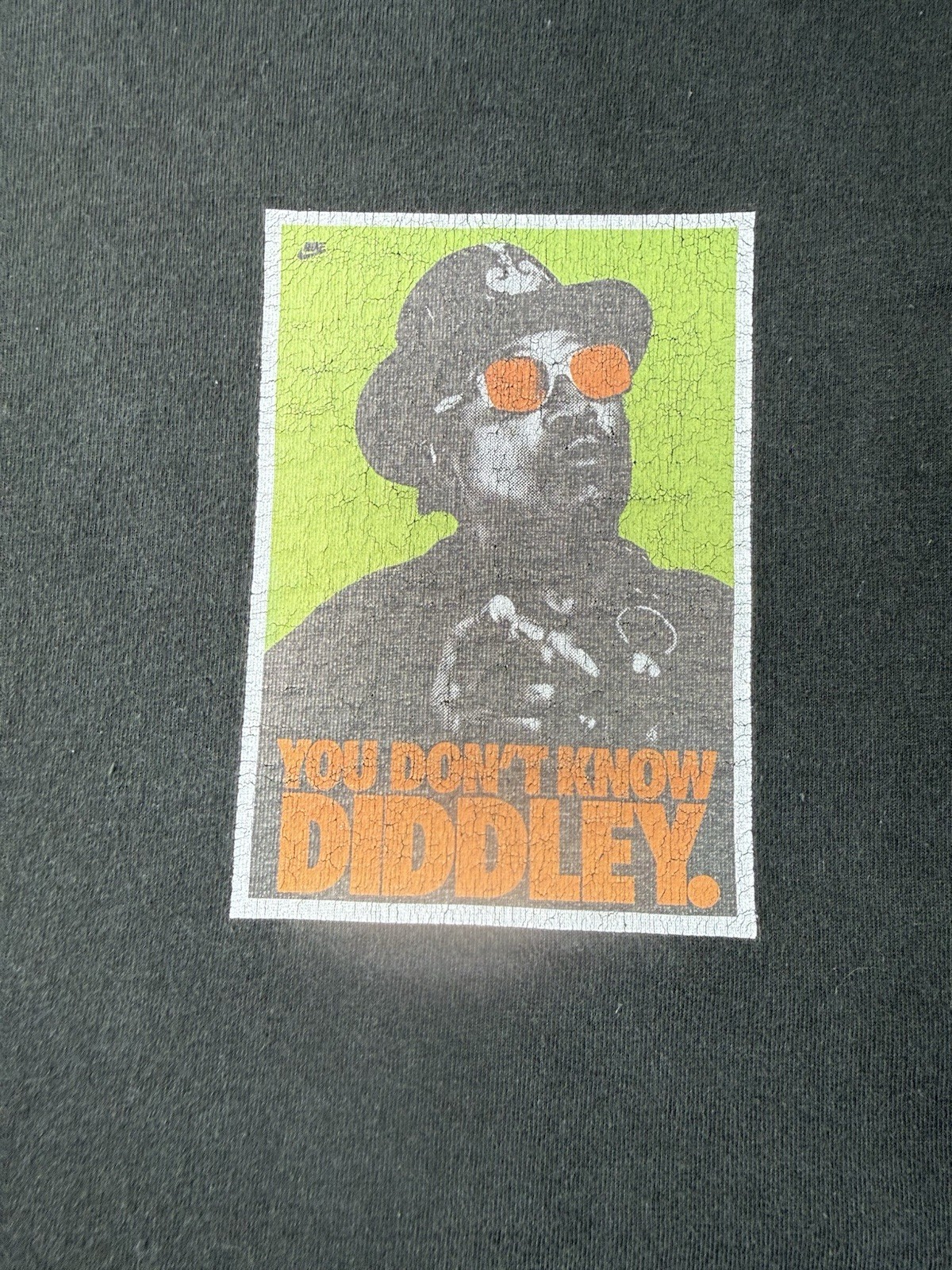 Vintage Nike Bo Jackson You Dont Know Diddley T Shirt Mens 2XL Faded Black 90s gallery