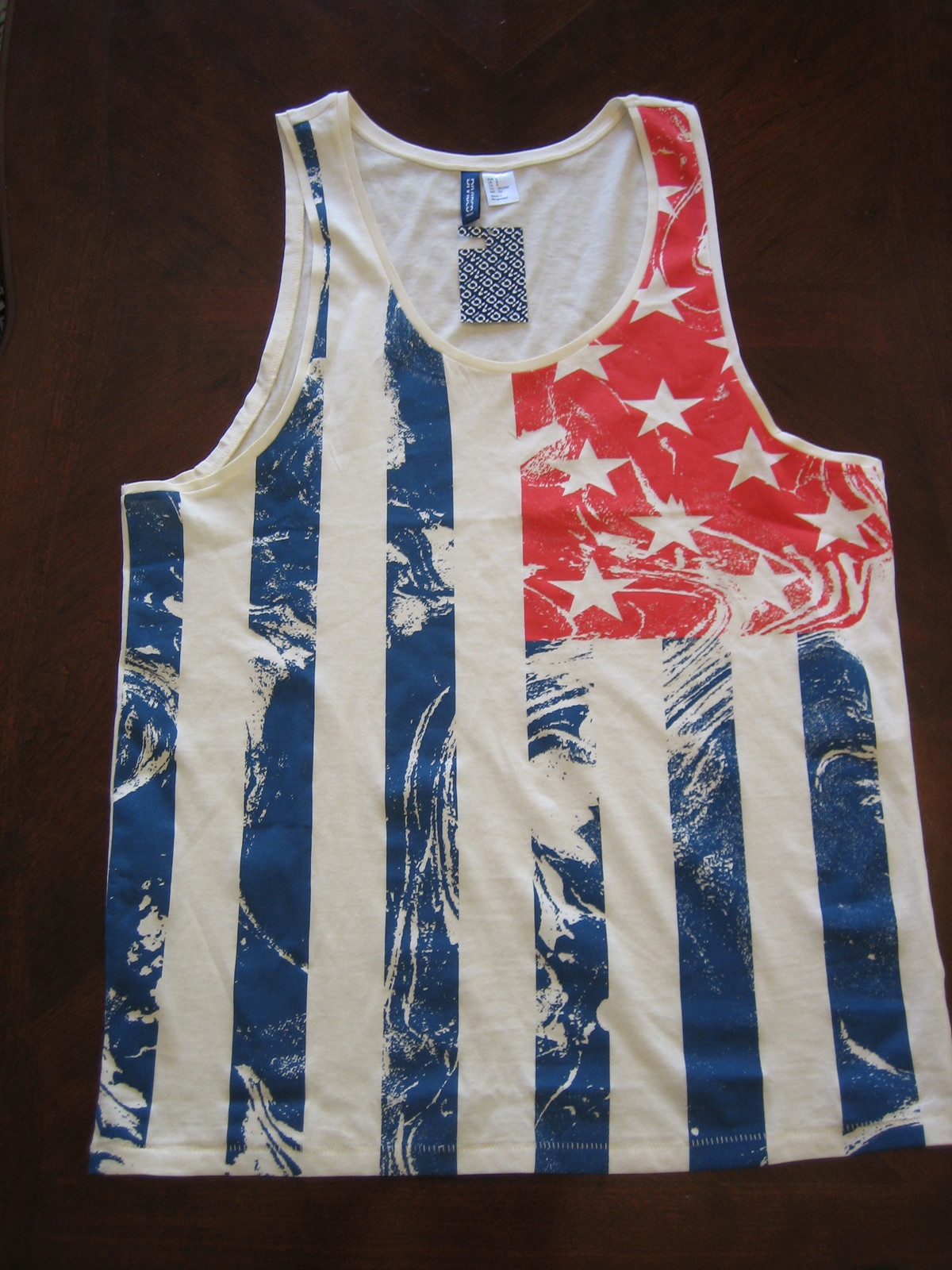 H&M STARS And STRIPES USA American Flag MEN's Tank Tops NEW Sizes XS, S, M, L,XL gallery