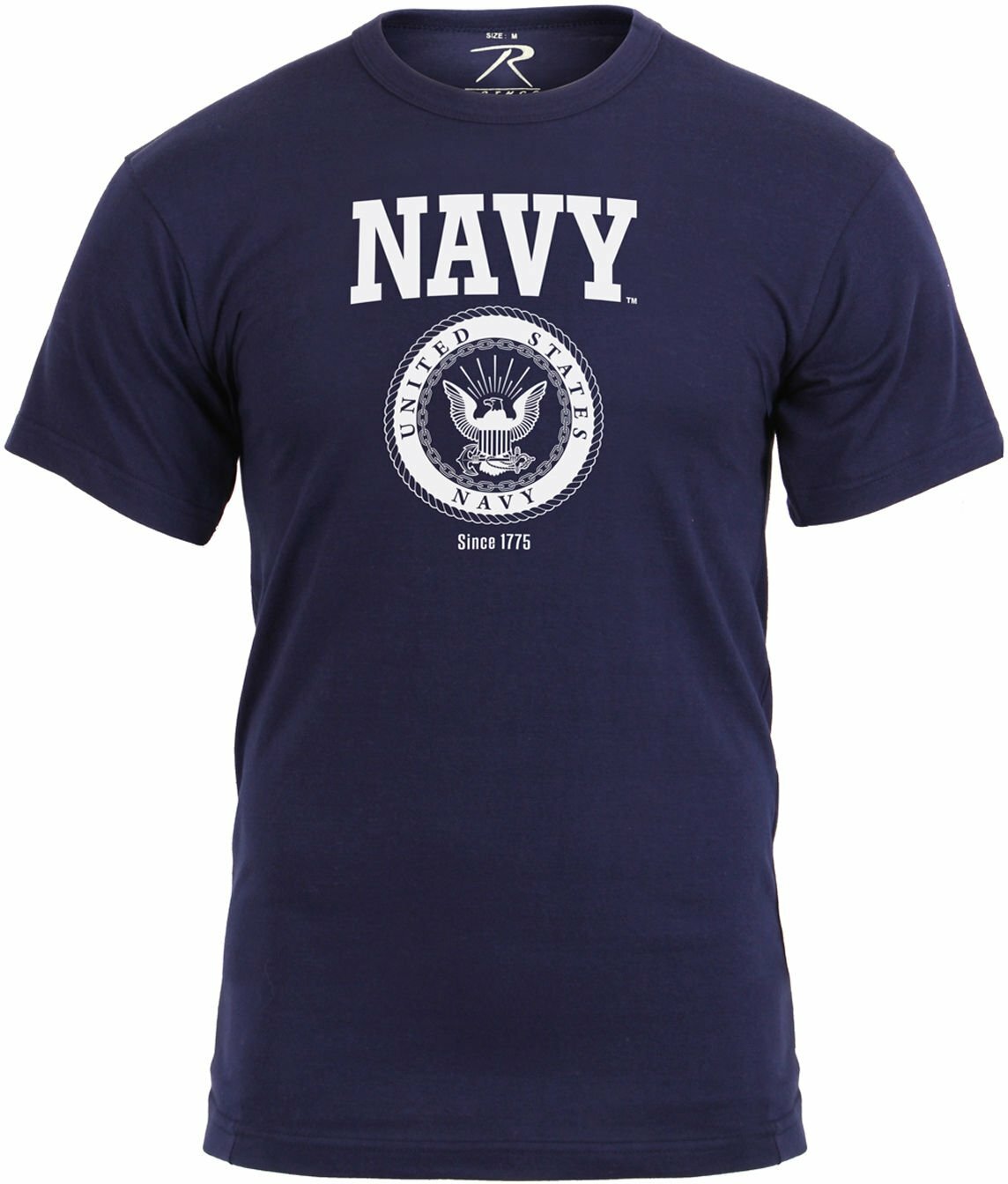 Navy Blue US Navy Emblem Official USN NAVY Since 1775 T-Shirt gallery