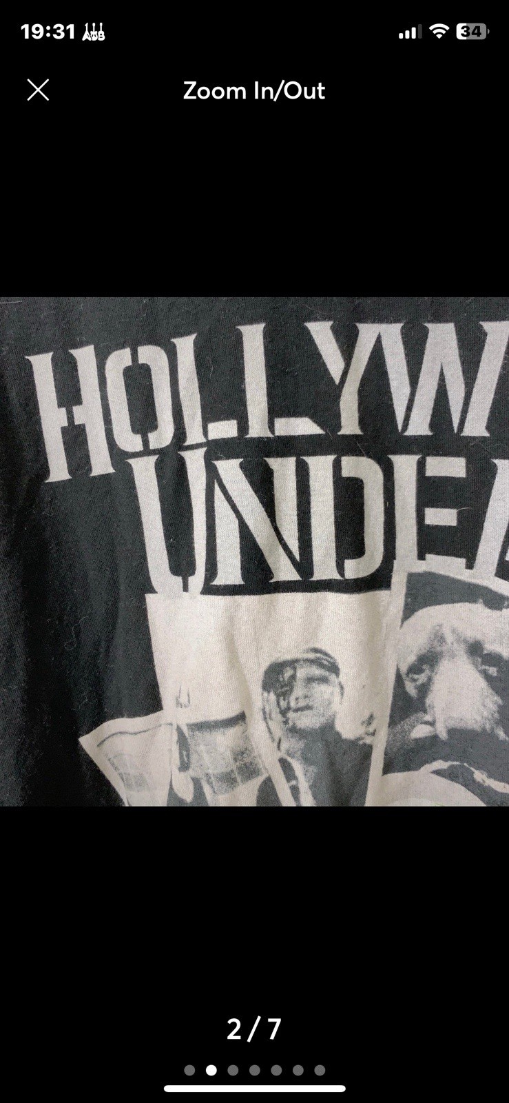 Hollywood Undead Shirt Mens 2XL XXL Everywhere I Go Swan Songs Band Tee gallery