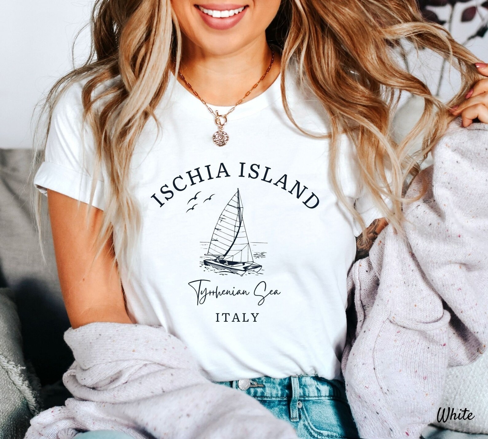 Ischia Island T-Shirt Travel Gift for Italy Lovers Souvenir Tee gallery